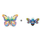 🦋 50% DE RÉDUCTION 🌿 Décoration murale extérieure papillon en métal – Résistante aux intempéries & facile à accrocher – Parfaite pour le jardin, la terrasse ou le balcon – ajoute une touche poétique et légère ✨🏡🎨