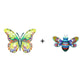 🦋 50% DE RÉDUCTION 🌿 Décoration murale extérieure papillon en métal – Résistante aux intempéries & facile à accrocher – Parfaite pour le jardin, la terrasse ou le balcon – ajoute une touche poétique et légère ✨🏡🎨