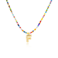 💜DERNIER JOUR DE LA PROMOTION - 50 % DE RÉDUCTION💜 Collier à lettres en perles pour femmes🔤A-
