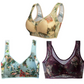 ElleBloom - Soutien-gorge confortable en dentelle de soie douce pour tous les jour