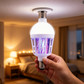 Ampoule anti-moustiques à LED – Culot à vis E27, pour usage intérieur/extérieur