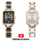 ✨50% de réduction✨2025 New Styles⌚Montre à quartz rectangulaire de luxe élégante pour femmes