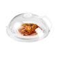 Couvercle pour assiette micro-ondes