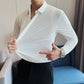 Chemise boutonnée infroissable pour hommes