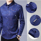 🔥50 % de réduction🔥Chemise à manches longues sans repassage pour hommes de haute qualité