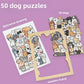 🎅Soldes de Noël 50% de réduction🐱Puzzle en bois représentant un chat aux couleurs Morandi, 135 pièces🎁