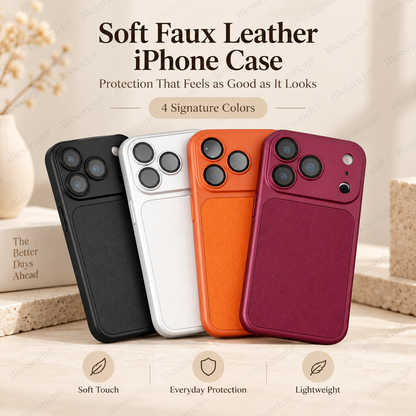 📱 LIMITED‑TIME 50% OFF! ✨ Soft Faux Leather Phone Case – Flexible, Slim, Model‑Specific ✨