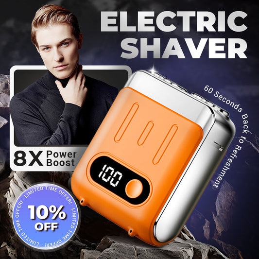 🔥Nouvelle mise à jour🔥Mini-rasoir rotatif portable pour hommes