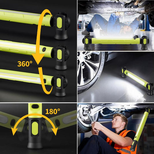 💎 50% DE RÉDUCTION ! 💎 Barre Lumineuse Sous le Capot – LED 3000 LM, Étanche IPX4, Rechargeable Type-C & Crochet Robuste 🔧