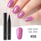 Stylo à gel pour ongles One Step🎨 Mini-lampe UV de poche offerte💡