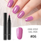 Stylo à gel pour ongles One Step🎨 Mini-lampe UV de poche offerte💡