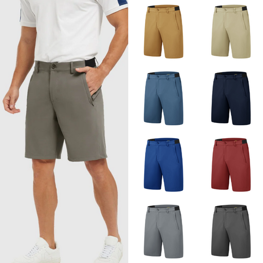 ⏳DERNIER JOUR DE SOLDES 60 % DE RÉDUCTION !!📢Short de golf décontracté pour homme, extensible et à séchage rapide