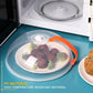 Couvercle pour assiette micro-ondes