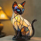 📢📢50% DE RÉDUCTION ! ❄️ Ambiance Hiver : Lampe LED Tableau Chien Color-Blocking - Lumière Douce & Déco Design