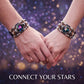 ⭐ 50 % DE RÉDUCTION MAINTENANT ! 🐾 Bracelet Zodiaque en cuir phosphorescent – Brille dans le noir, ajustable et unisexe – Parfait pour les passionnés d'astrologie et à porter au quotidien ✨