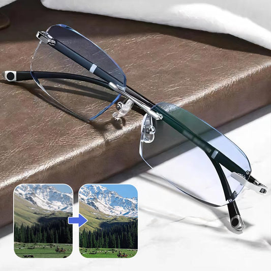 🔥Nouvelles lunettes de lecture à double usage anti-lumière bleue, haute dureté saphir✨