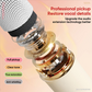 Enceinte Bluetooth portable avec microphone sans fil