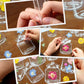 Lot de 20 marque-pages transparents avec fleurs séchées - Marque-pages à faire soi-même pour offrir en cadeau