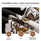 📊 Déjà plus de 100.000 vendus ! Jupe trapèze à imprimé pour femme, dans un tissu doux et confortable, idéale pour