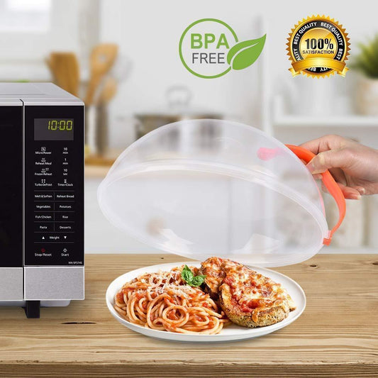 Couvercle pour assiette micro-ondes
