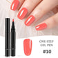 Stylo à gel pour ongles One Step🎨 Mini-lampe UV de poche offerte💡