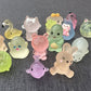Blind Bag Mini figurines animales lumineuses en résine - 10PCS/Set