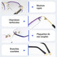 🏆👓 Saphir haute dureté ✨ Anti bleu progressive Far And Near Lunettes de lecture à double usage