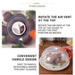 Couvercle pour assiette micro-ondes