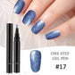 Stylo à gel pour ongles One Step🎨 Mini-lampe UV de poche offerte💡