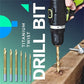 🔥Offre du jour : 25 % à 60 % de réduction 🔨 Jeu de forets hélicoïdaux Accessoires pour outils électriques (lot de 6)