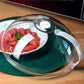 Couvercle pour assiette micro-ondes