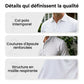 📢📢50 % de réduction !! ⏰ Coupe Sport, Infroissable & Polyvalent pour Bureau et Sport