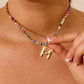 💜DERNIER JOUR DE LA PROMOTION - 50 % DE RÉDUCTION💜 Collier à lettres en perles pour femmes🔤A-
