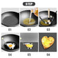 🥳 Rendre la vie amusante  💁 Moules à omelette en acier inoxydable