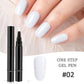 Stylo à gel pour ongles One Step🎨 Mini-lampe UV de poche offerte💡