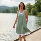 ⏰Dernier jour des soldes : 50 % de réduction 💃Robe débardeur deux pièces décontractée et ample sans manches pour femme
