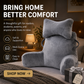🛋️50 % DE RÉDUCTION EN CE MOMENT ! Oreiller multifonctionnel pour le dos, idéal pour la lecture au lit — Coussin de soutien lombaire en velours doux avec accoudoirs et poche latérale, parfait pour lire, jouer, travailler et regarder la télévision au li