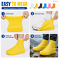 Couvre-chaussures épais, résistant à l'usure et imperméable