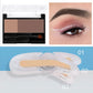 🌸 Palette de poudres à sourcils bicolore et tampon réglabl