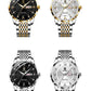 📢📢60 % de réduction !!! 🎅Montre quartz lumineuse et étanche pour homme avec calendrier