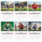 🔥Dernier jour, 50 % de réduction - 😻Nouveau Calendrier Mural 2026 Chats et Chiens