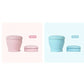 Gobelet de voyage pliable en silicone avec couvercle