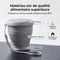Gobelet de voyage pliable en silicone avec couvercle