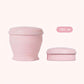 Gobelet de voyage pliable en silicone avec couvercle