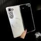 Coque magnétique givrée galvanisée pour Samsung Fold Series