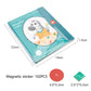 🏆VENTE DU DERNIER JOUR 50 % DE RÉDUCTION💖Puzzle de livre de fractions magnétiques pour enfants