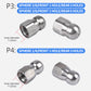🔩 Buse de Nettoyage pour Égouts en Acier Inoxydable - Élimine les Obstinations et Préviens les Bouchons 💦✨
