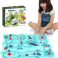 🔥Jeu de puzzle éducatif pour enfants Voiture sur rails🧩