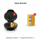 🍳 50 % DE RÉDUCTION ! 🎉 Gril électrique antiadhésif pour petits pains – Multifonctionnel, chauffe rapidement et se nettoie facilement 🥓📦