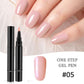 Stylo à gel pour ongles One Step🎨 Mini-lampe UV de poche offerte💡